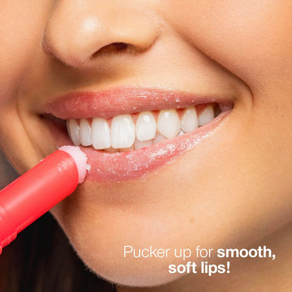 Close up of Palladio lip scrub ingredient label