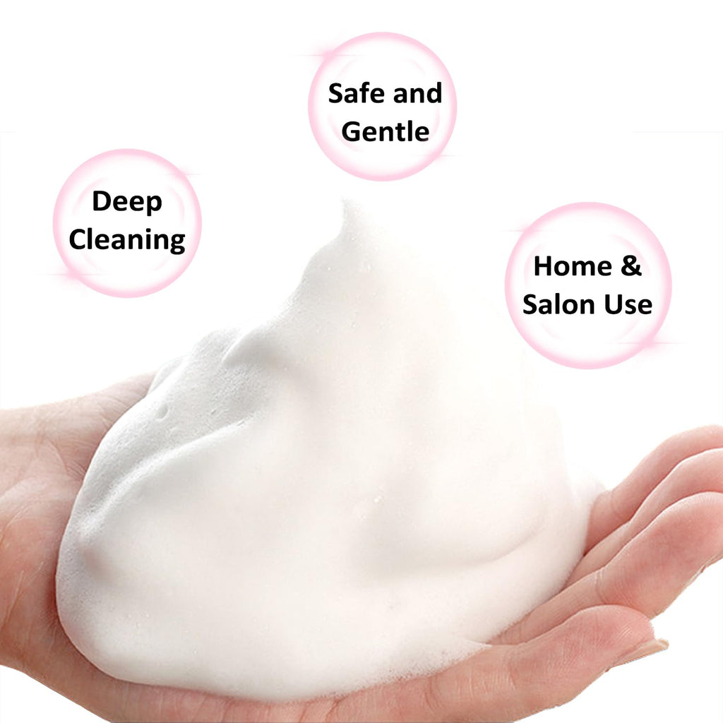 Veyes Inc gentle lash cleanser close-up label view