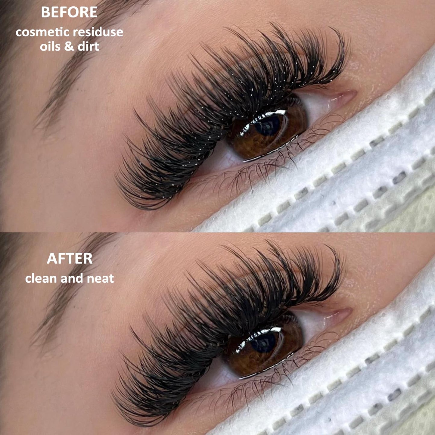 Authentic imported USA beauty product lash adhesive safe wash