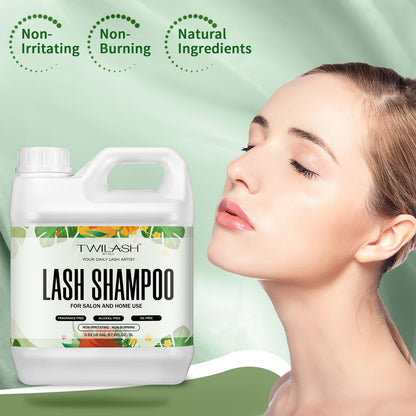 Close-up of the soft cleansing brushes included with the bulk lash shampoo pack