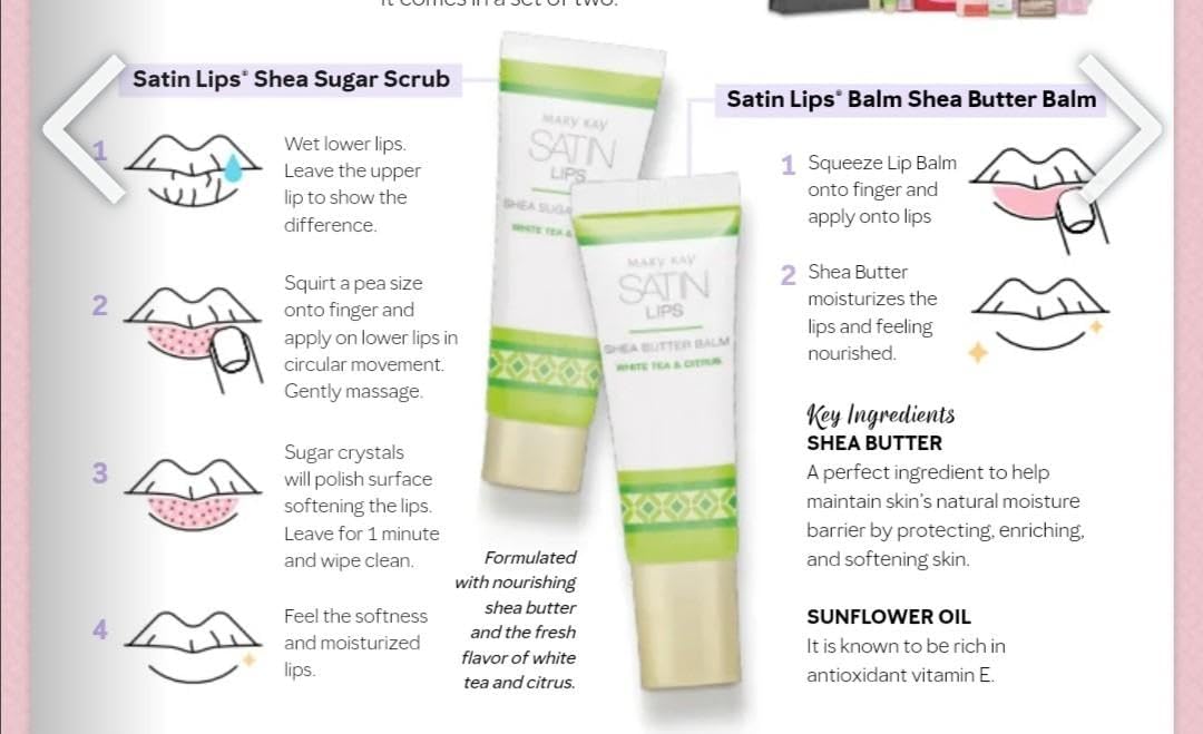 Mary Kay Satin Lips Set for dry lip treatment
