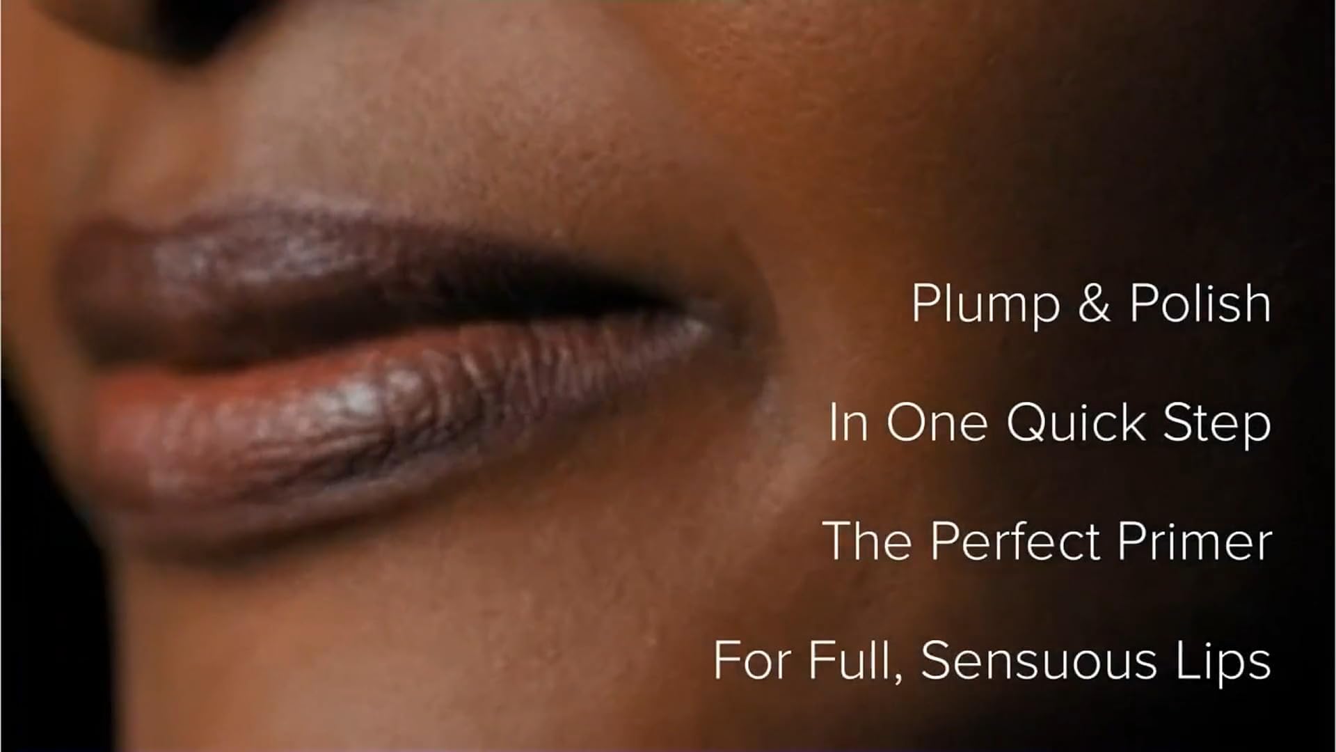 Lifestyle shot showing French Girl Rose Lip Polish application