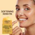 Yjlyqf Turmeric Lemon Lip Scrub ingredient highlight