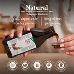 Floradix Floravital liquid supplement ingredients panel