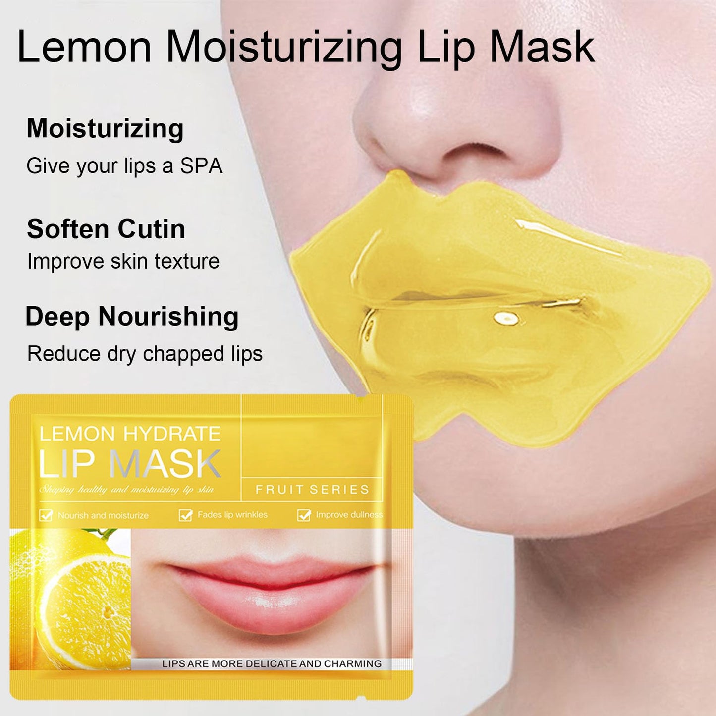 Murend lip care set components including scrub balm and tool