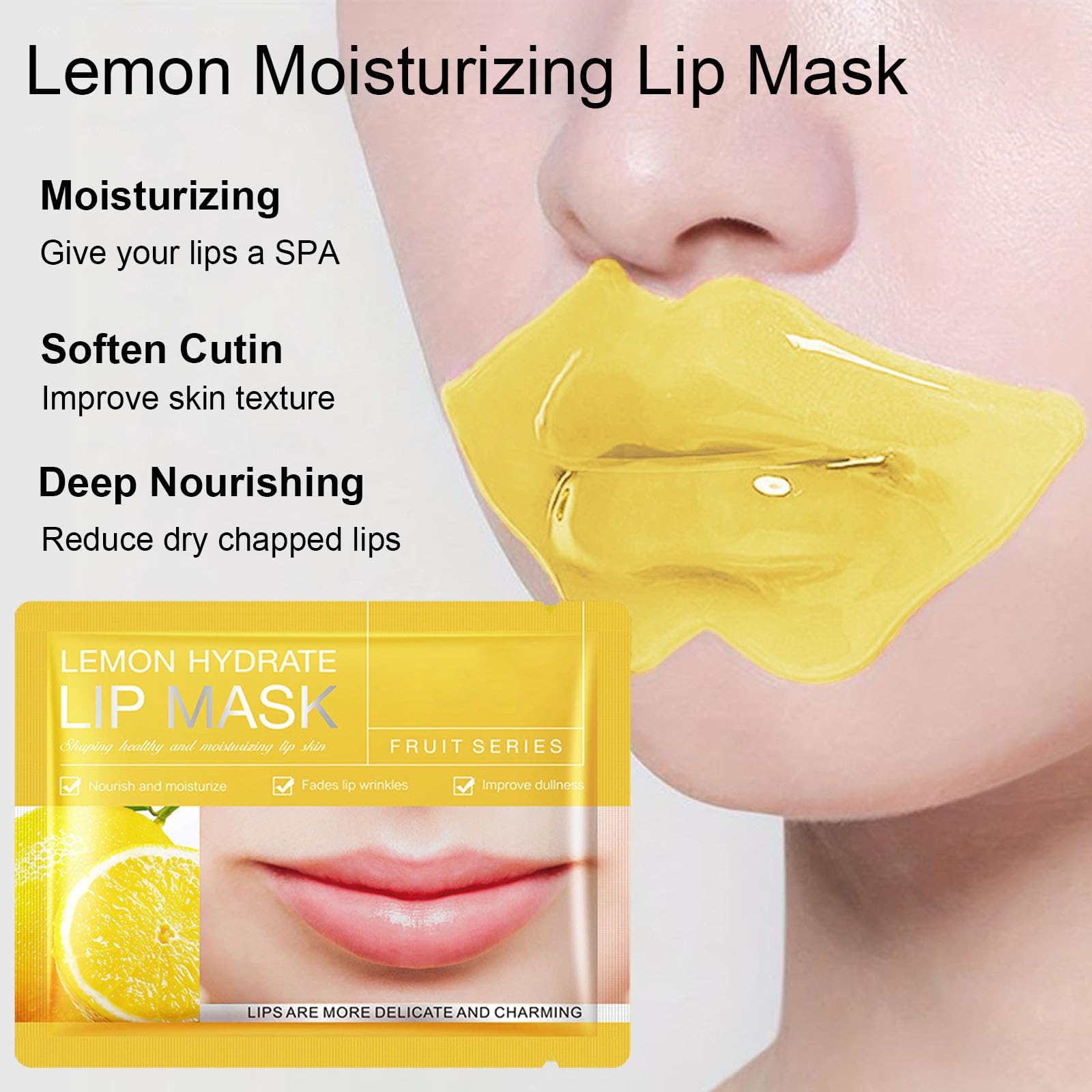 Murend lip care set components including scrub balm and tool