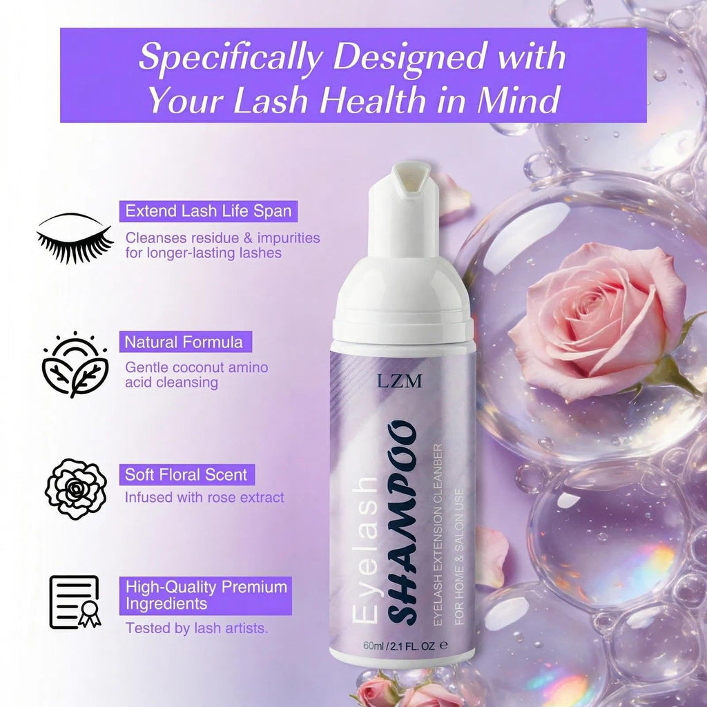 Rinsing bottle and application tools included in Lzm kit