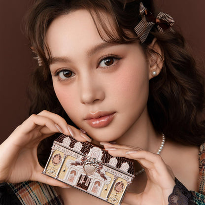 Flower Knows Sweetie Bear palette shimmer texture swatches