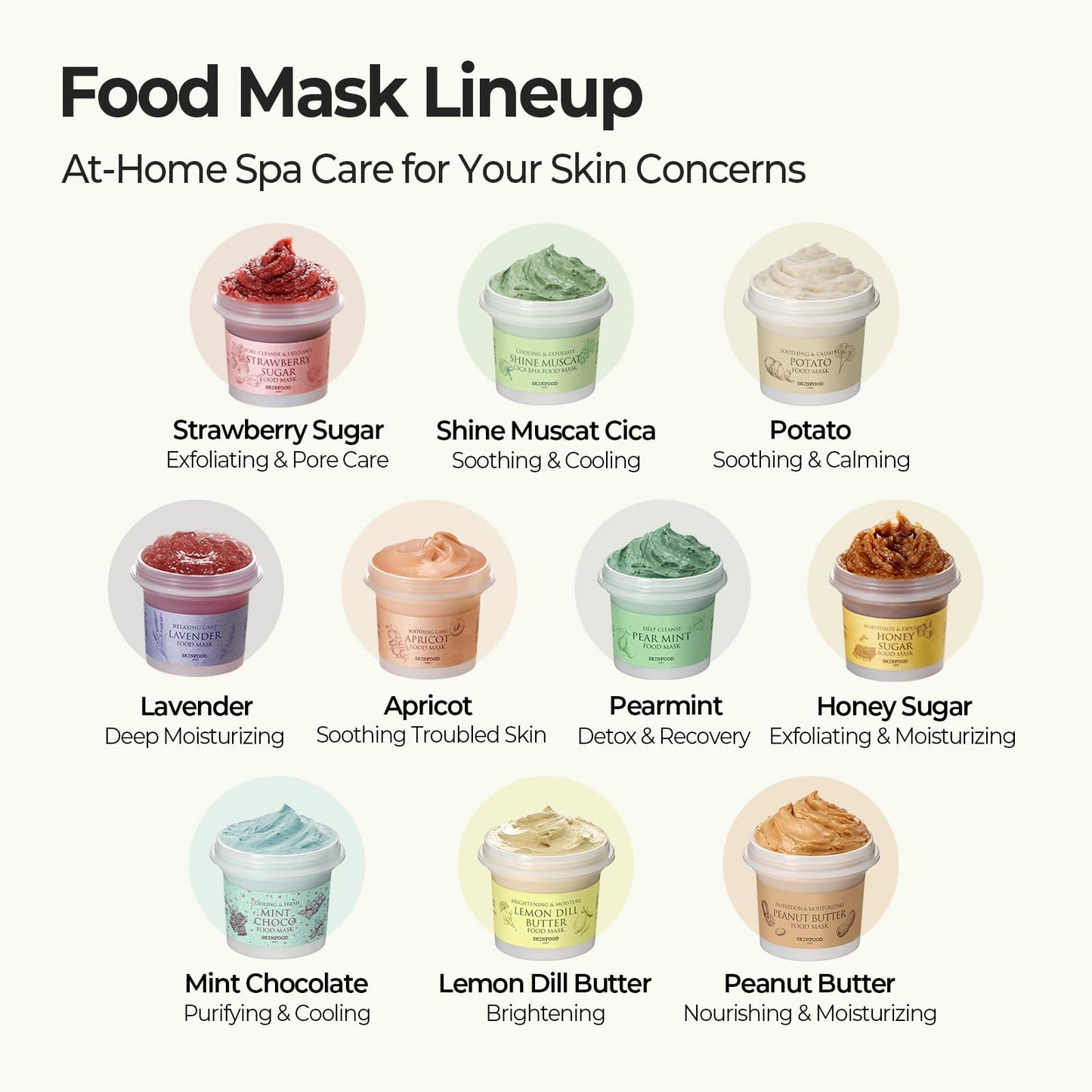 Application of Skinfood strawberry lip scrub on hand