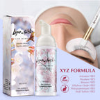 Lyon Lash Eyelash Extension Shampoo product packaging close up