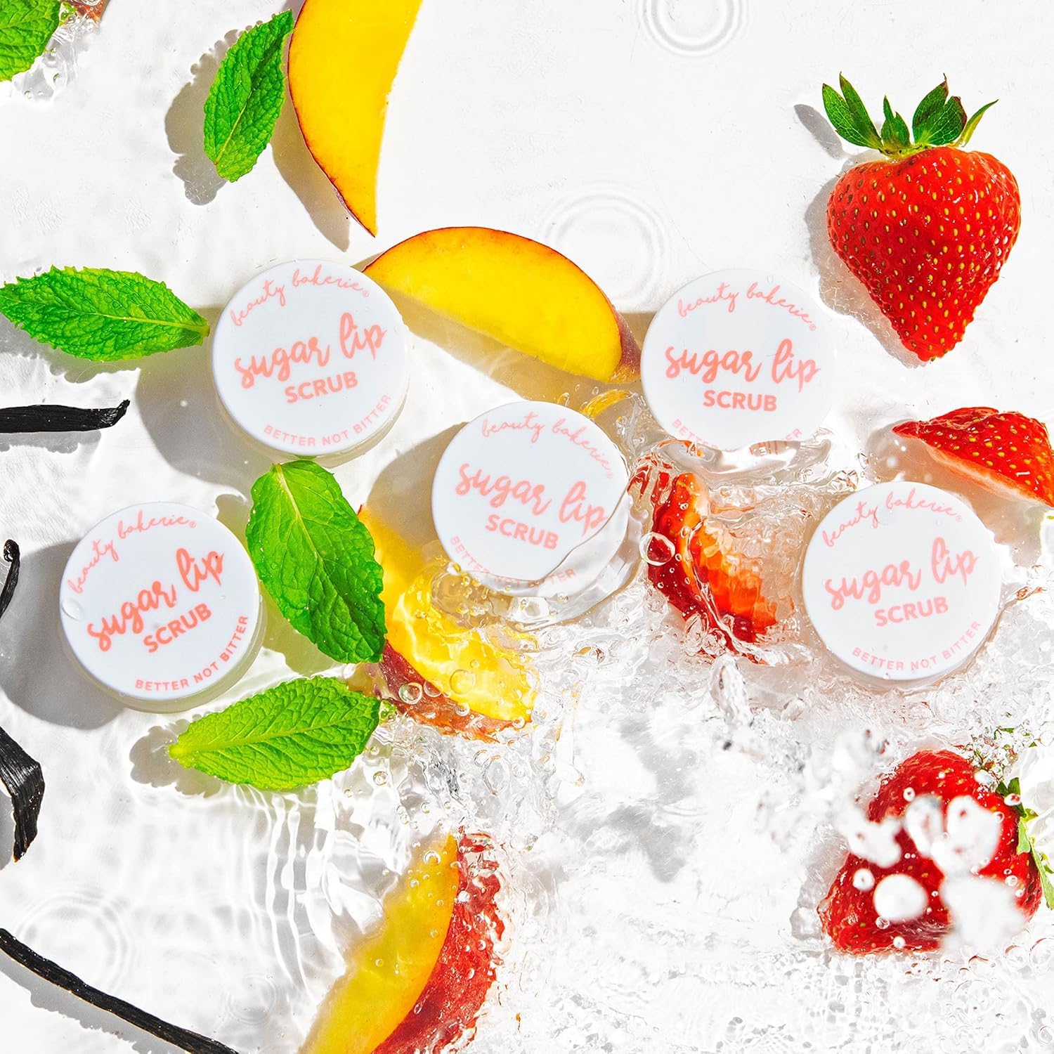 Detailed view of Beauty Bakerie sugar scrub ingredients label