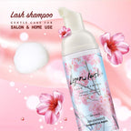 Lyon Lash Eyelash Extension Shampoo foam texture demonstration