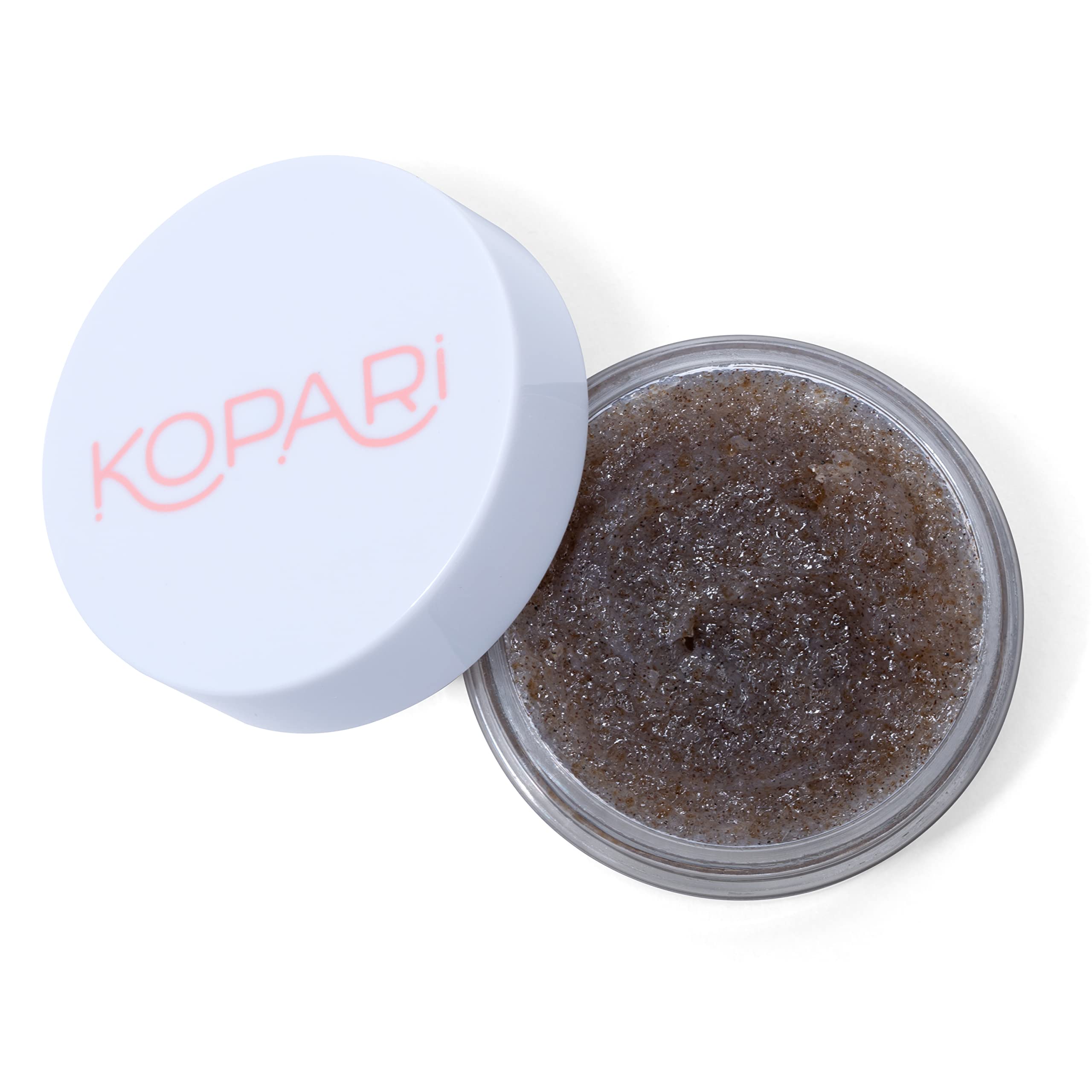 Close up of Kopari lip scrub texture