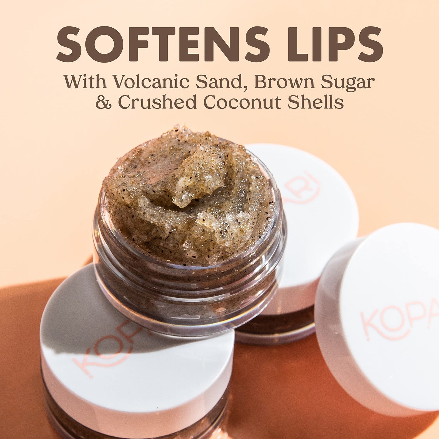 Kopari Coconut Lip Scrubby product label details