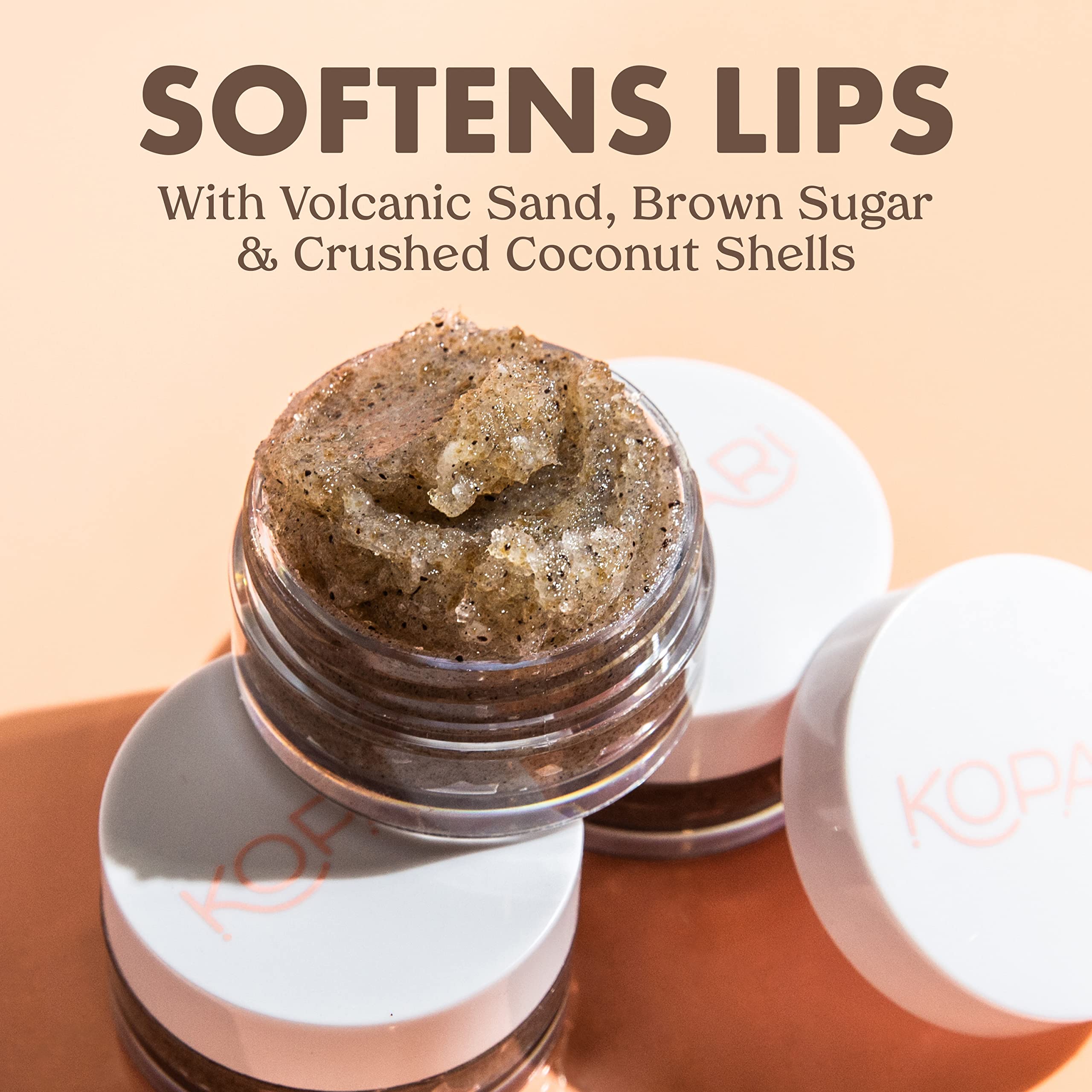 Kopari Coconut Lip Scrubby product label details