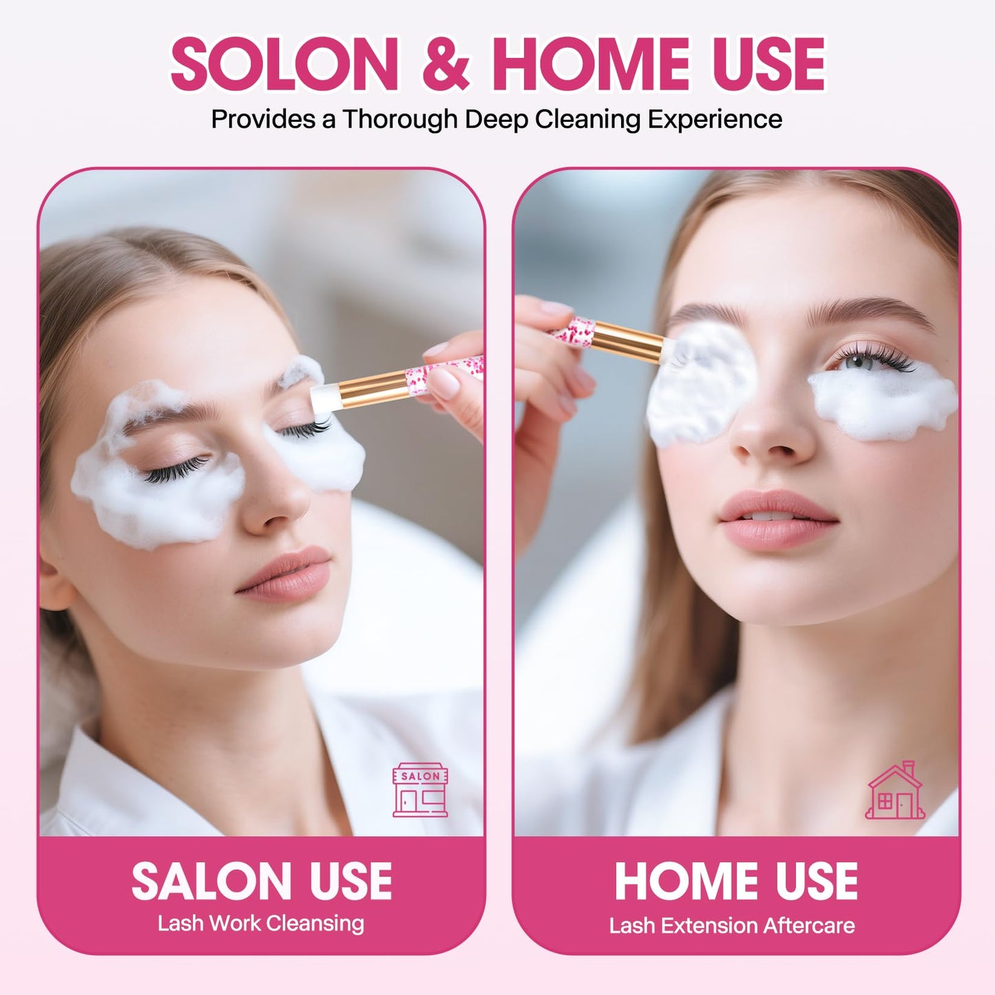 Professional lash care with Stacy Lash Shampoo Concentrate