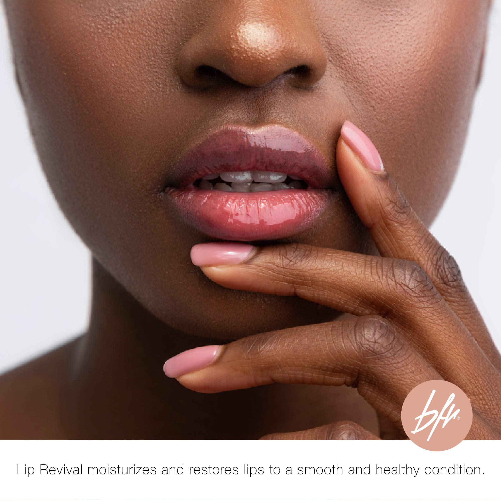 Beauty For Real vegan lip scrub packaging details