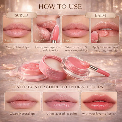 Shaivii lip sleeping mask jar with ingredients icons