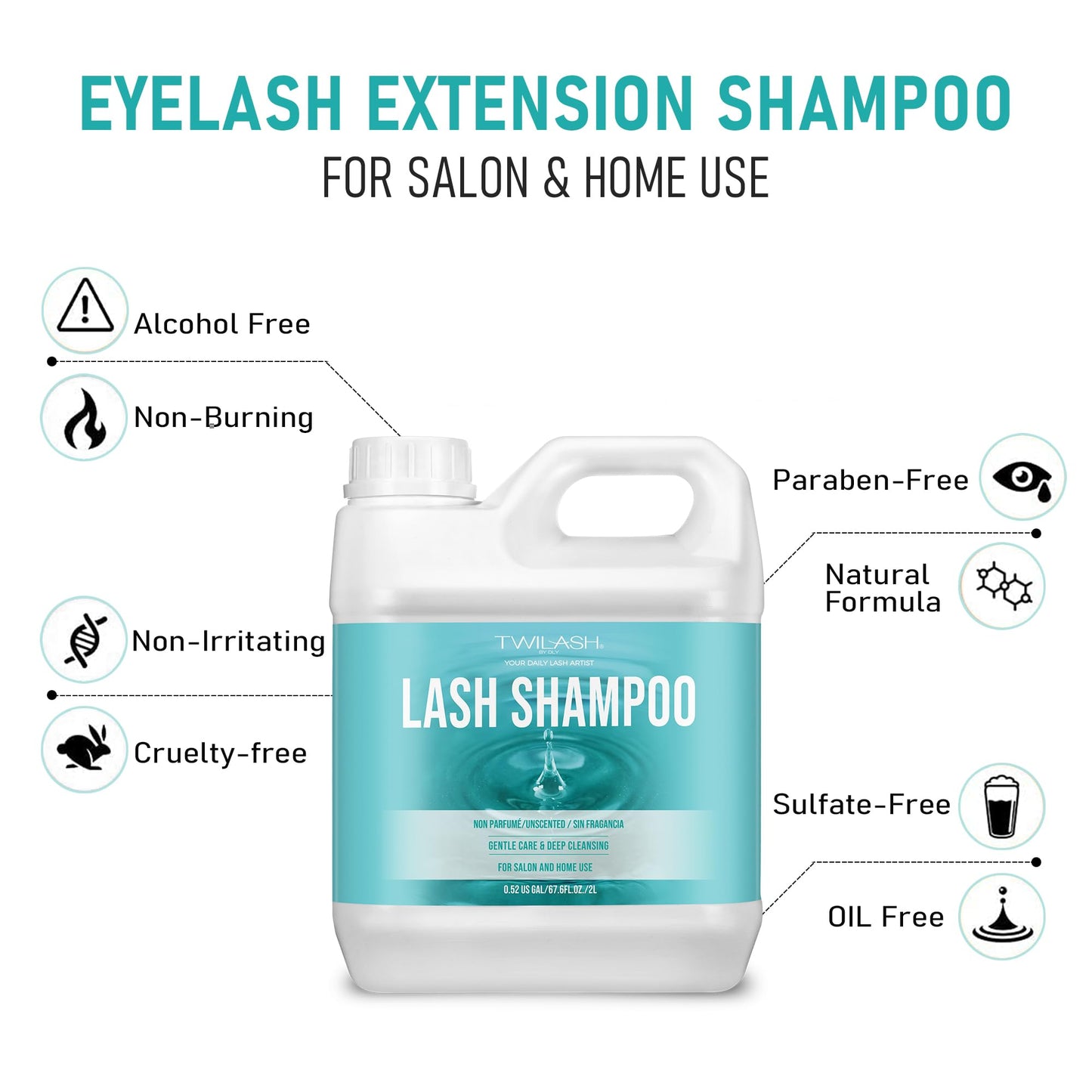 Twilash By Dly Professional Eyelash Extension Foaming Cleanser