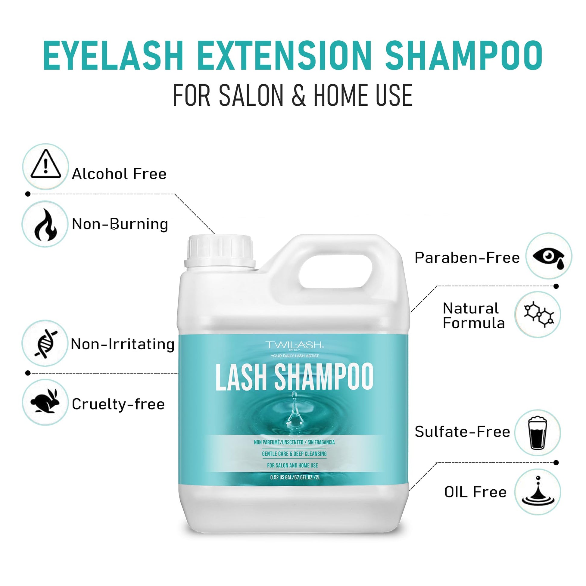 Twilash By Dly Professional Eyelash Extension Foaming Cleanser