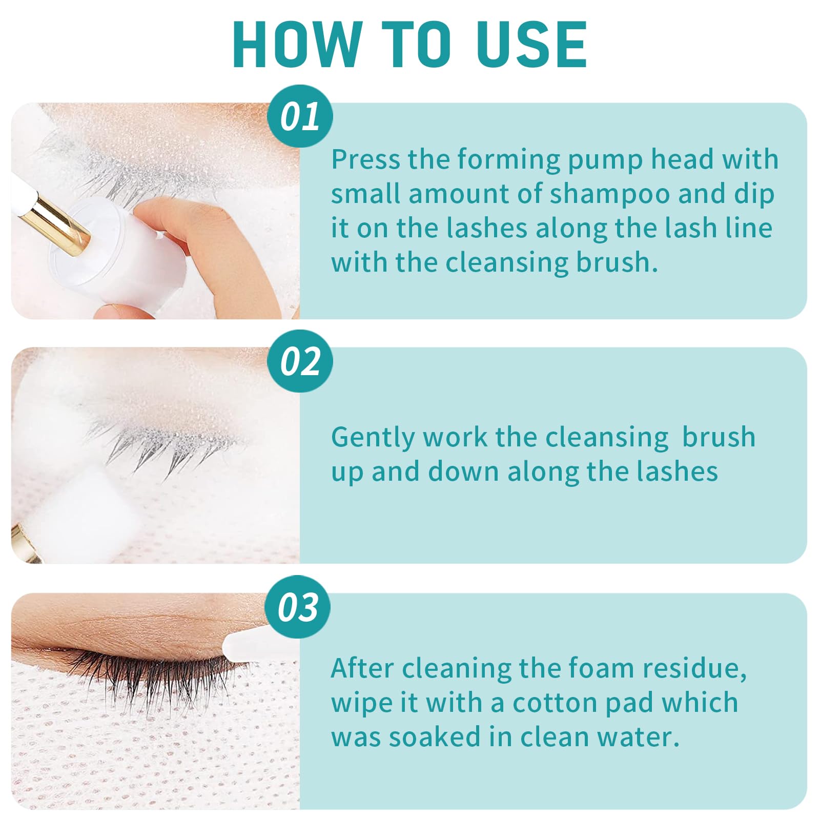 Twilash lash shampoo 600ml bulk packaging details