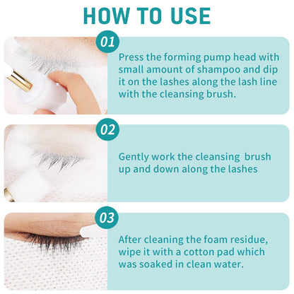 Twilash lash shampoo 600ml bulk packaging details