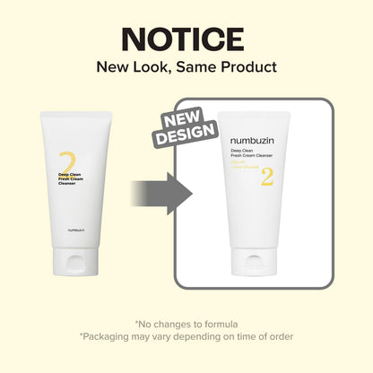 Numbuzin whipped cream foam cleanser rich dense lather texture demonstration