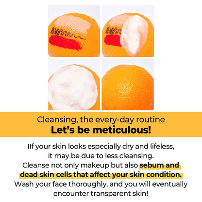 Natural coconut derived surfactant cleanser being squeezed from the tube