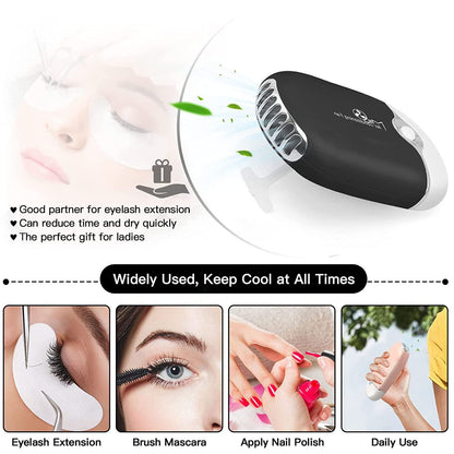 Authentic Shmian lash extension aftercare kit packaging and accessories display