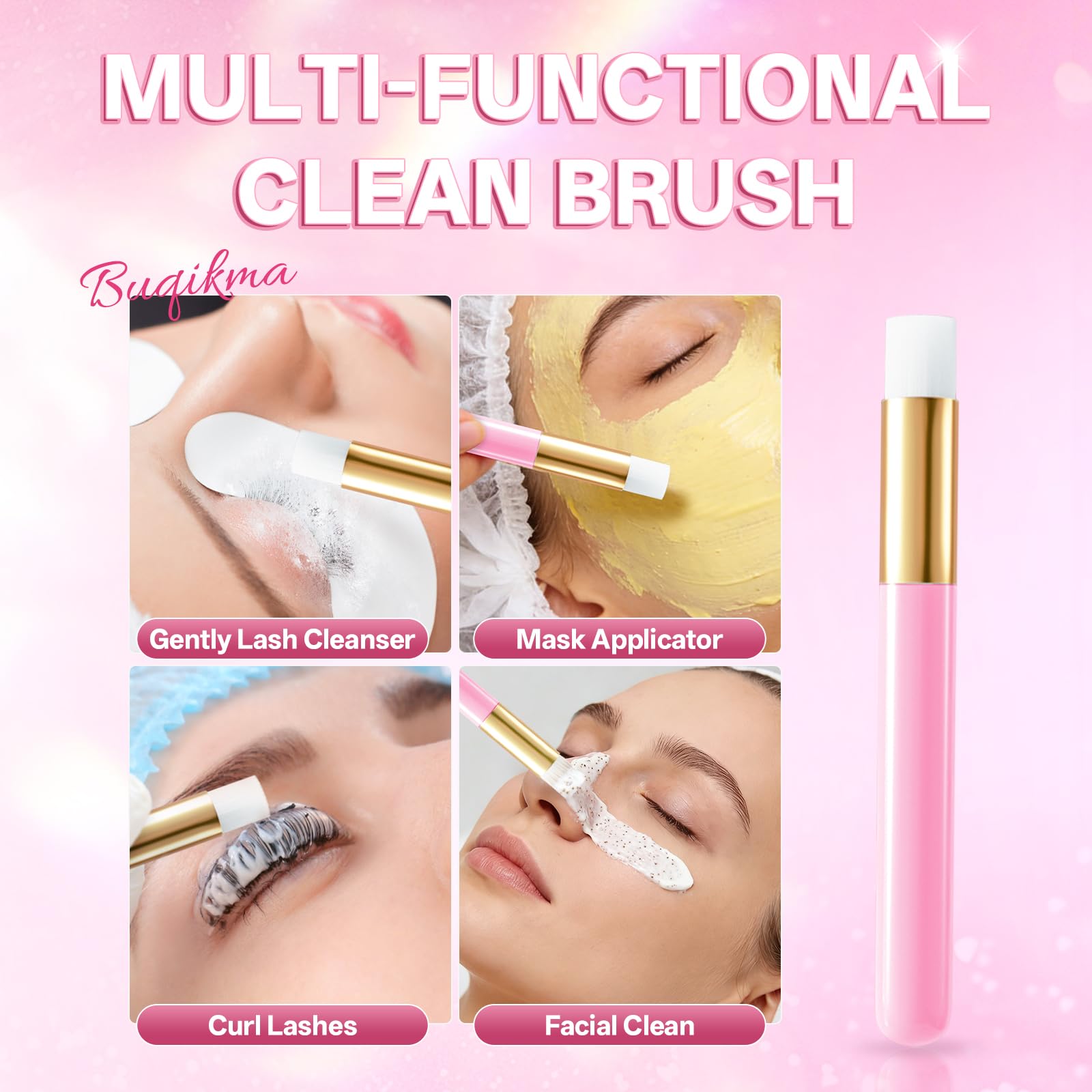 Professional lash extension cleaning kit accessories