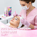 Complete contents of the Buqikma eyelash extension care set