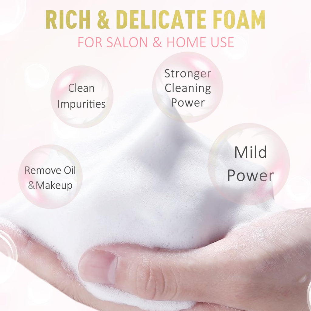 Soft cleaning brush included in the EMEDA lash bath kit