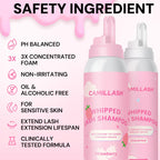 Cl Camillash 100ml foam cleanser bottle texture display