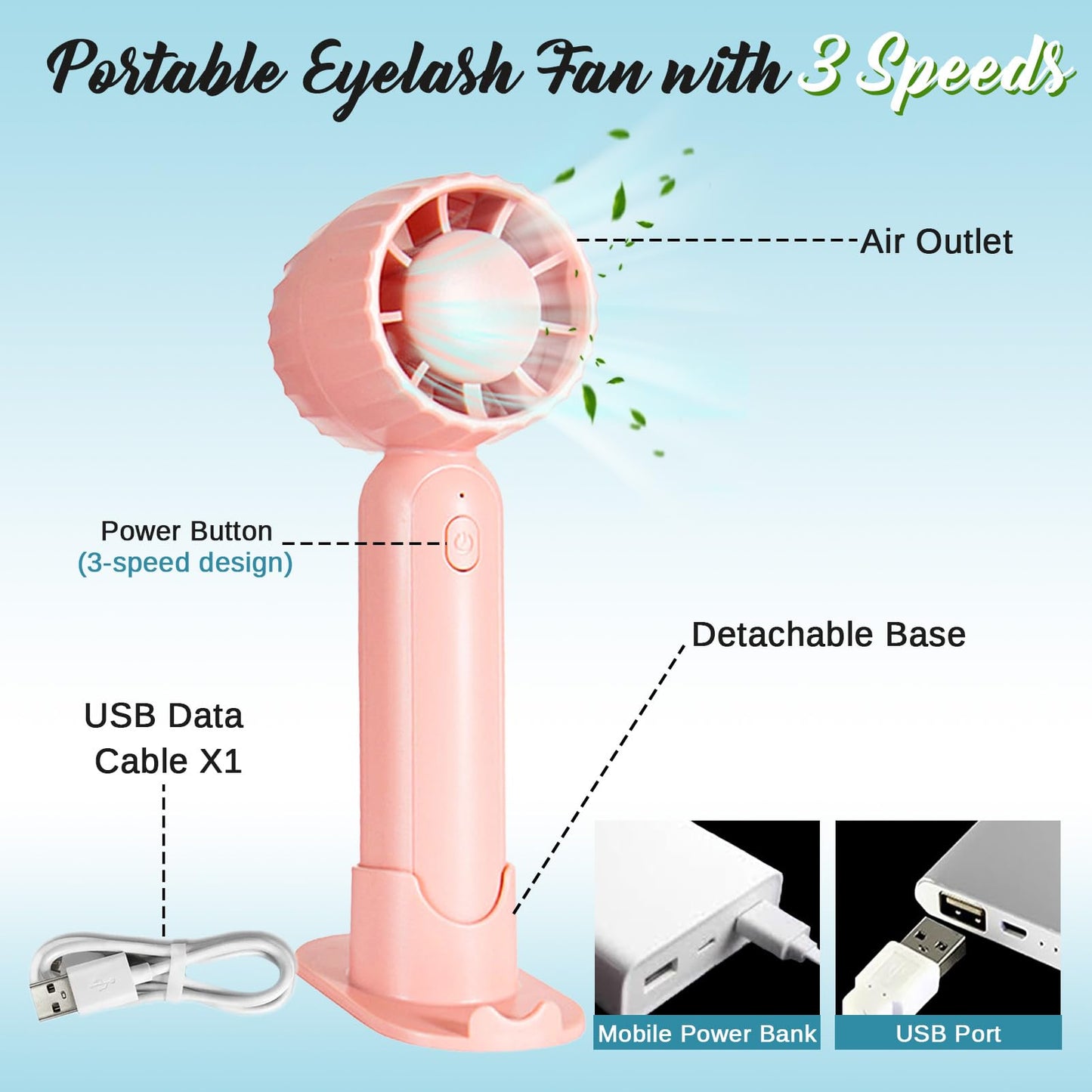 Close up of Wozutunt lash mousse foam pump and bottle