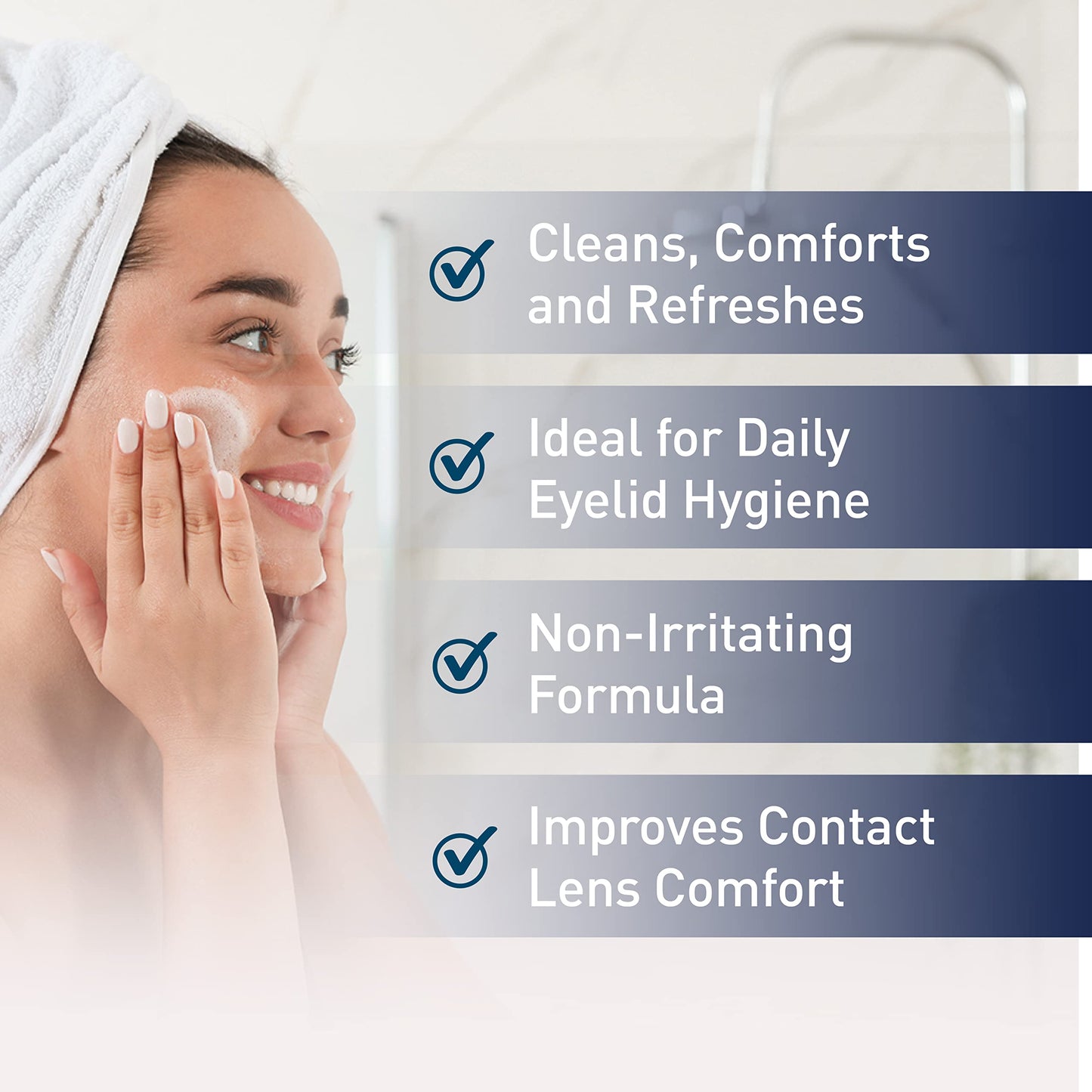 OCuSOFT lid scrub formula for oil and pollen removal
