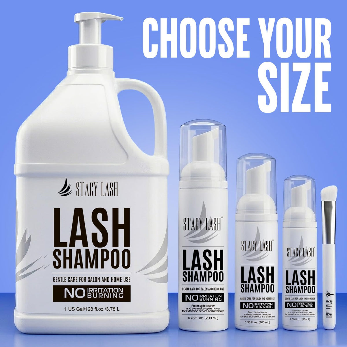 Stacy Lash retail box packaging for authentic USA imported product