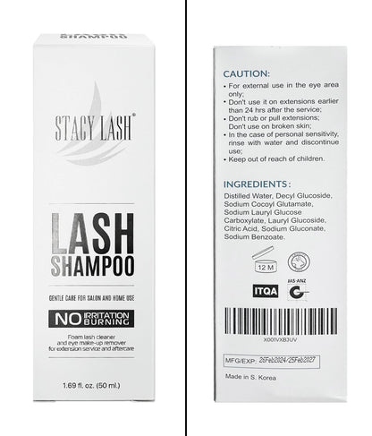 Stacy Lash imported premium eye cosmetic cleanser for sensitive skin