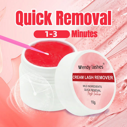 Safe cream remover for sensitive eyes