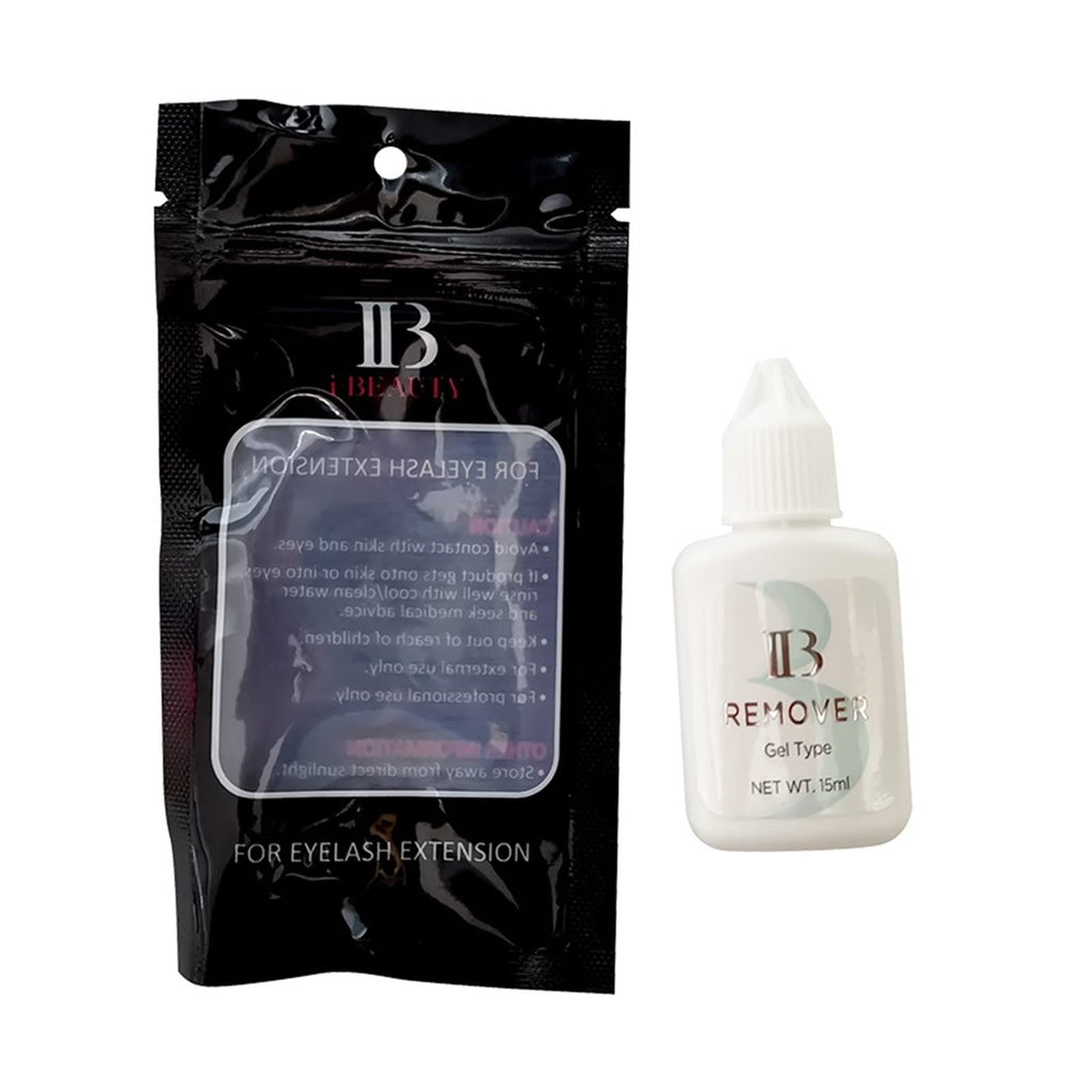Hpness strawberry scented eyelash glue remover close up label