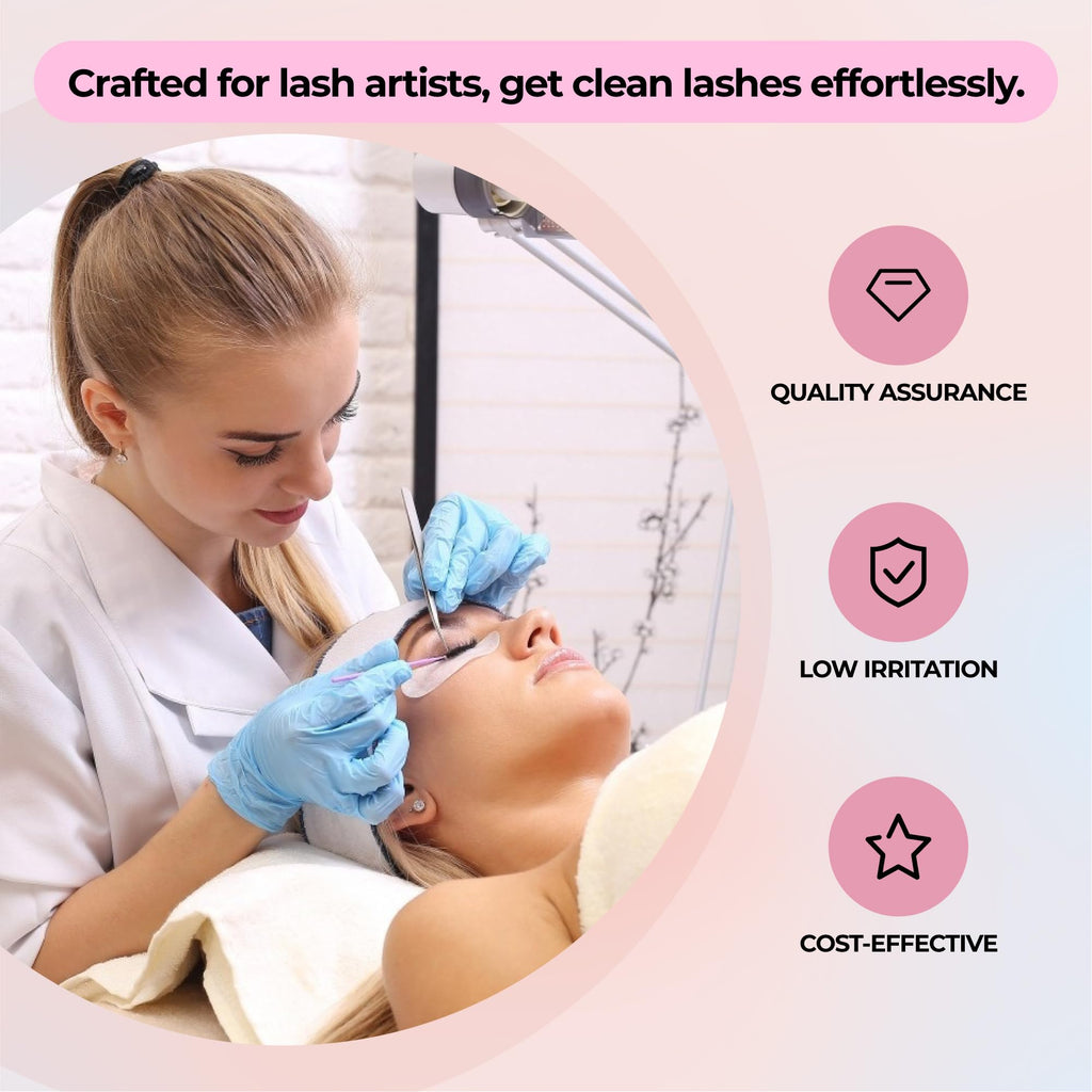 Lashview fast acting gel remover container