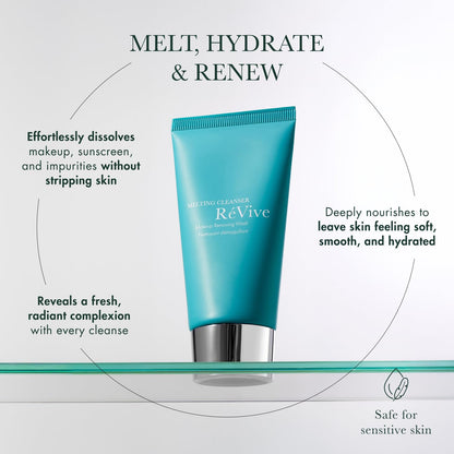 Ingredients label of RÃ©Vive Melting Face Cleanser