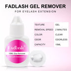 Fadlash professional lash glue remover tube label details