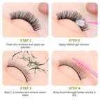 Fadlash eyelash extension remover gel texture demonstration