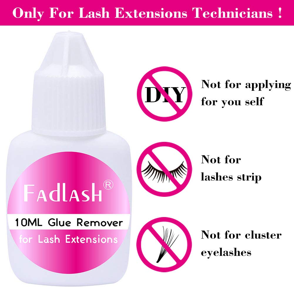 Fadlash beauty eyelash extension remover ready for application