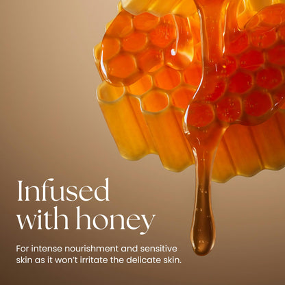 MERYTHOD lip makeup remover packaging showcasing honey and beeswax ingredients