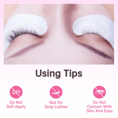 Beauty7 low odor hypoallergenic gel eyelash extension remover for sensitive eyes salon setup