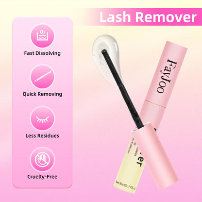 Fayjoo eyelash adhesive remover 5 milliliter bottle packaging
