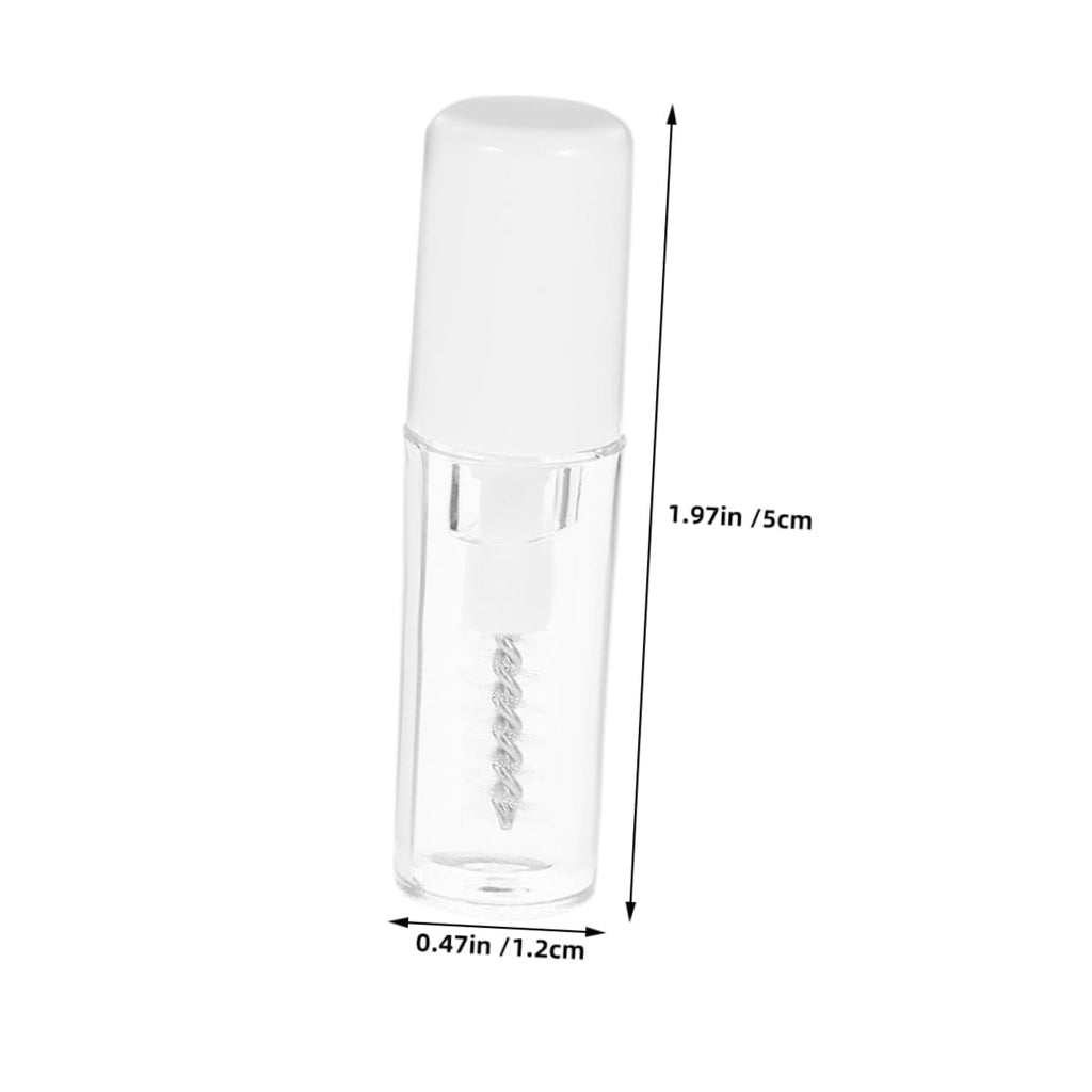 Biudeco transparent waterproof styling liquid tubes close up