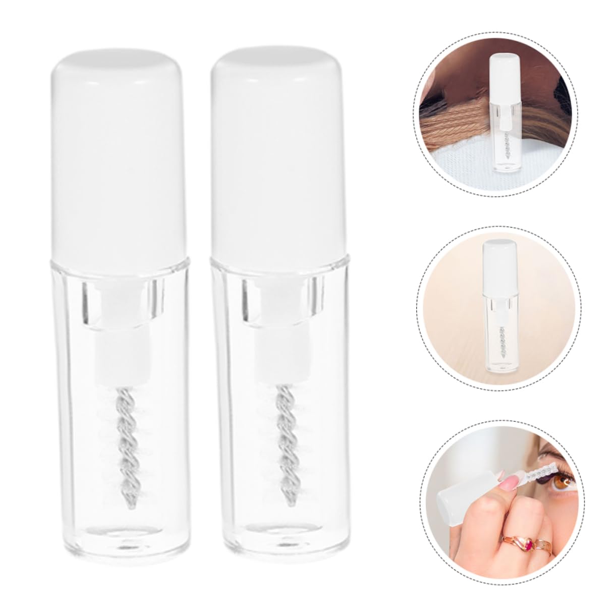 Small and compact Lifkome gel tubes for makeup kit