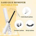 Fine Threads Pro Miuffue Sensitive Eyelash Glue Remover spiral mascara wand applicator detail.